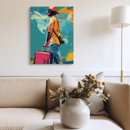 Wanderer Modern Travel Canvas