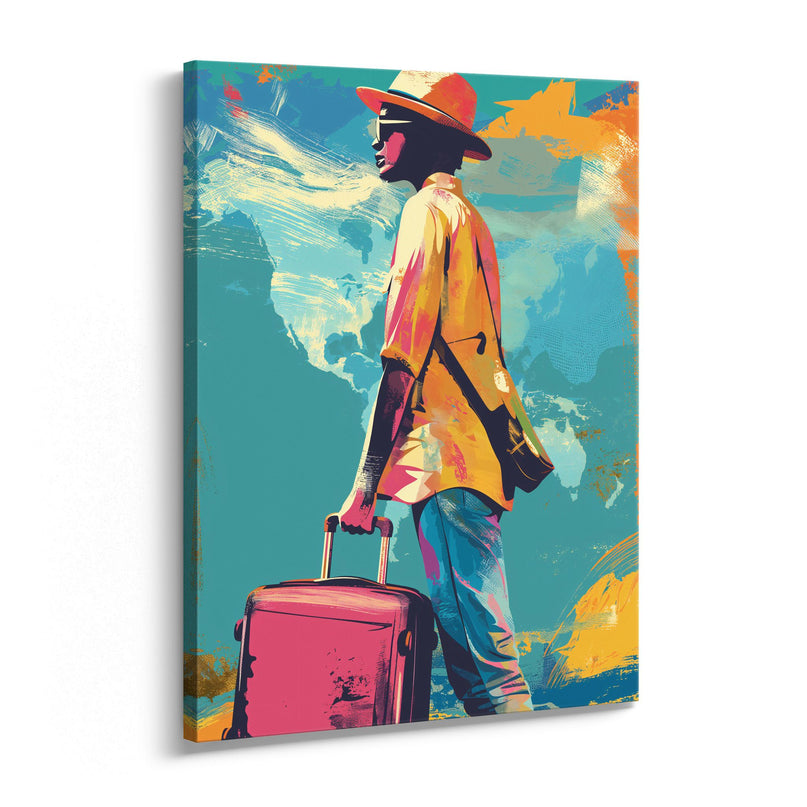 Wanderer Modern Travel Canvas
