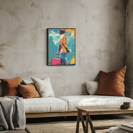 Wanderer Modern Travel Canvas
