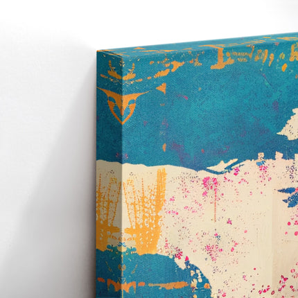 City Escape Modern Woman Travel Canvas
