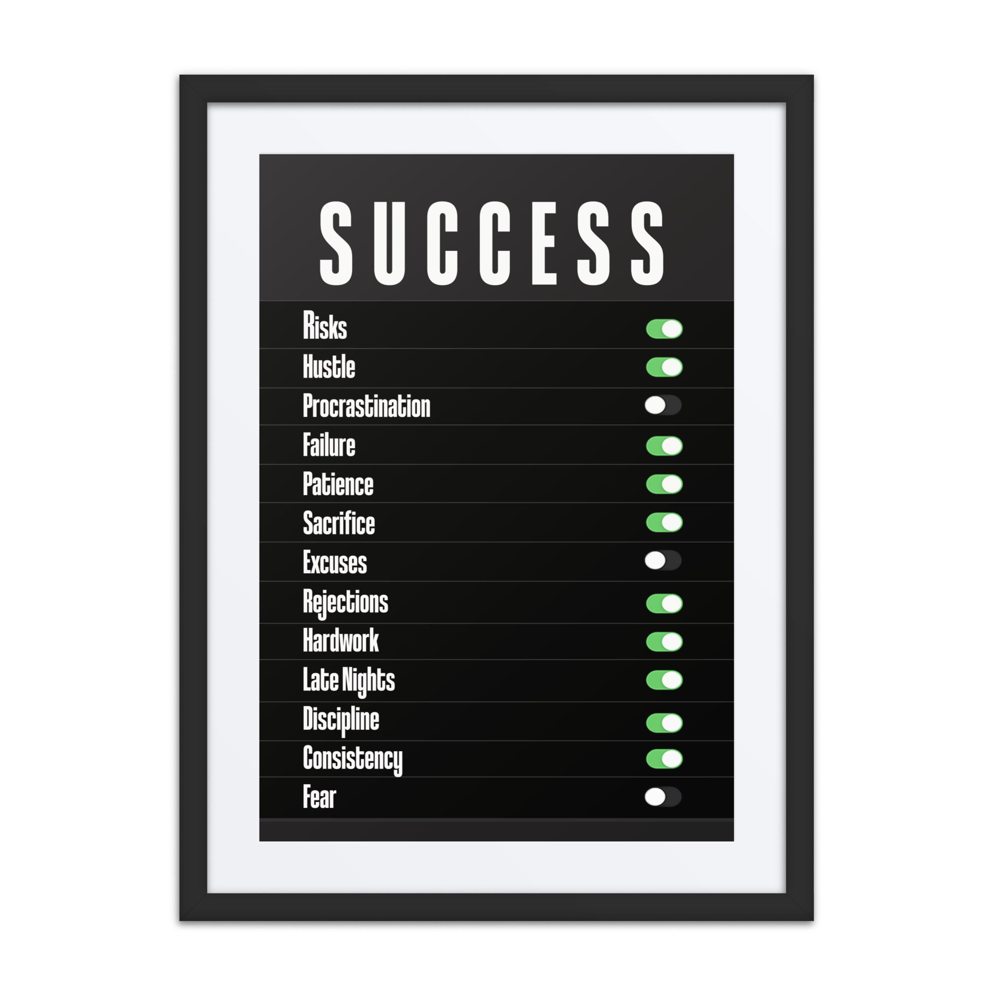 Unlock Success: Motivational Wall Art for Every Space
