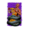 Purple Legacy | Basketball Portrait Art Print