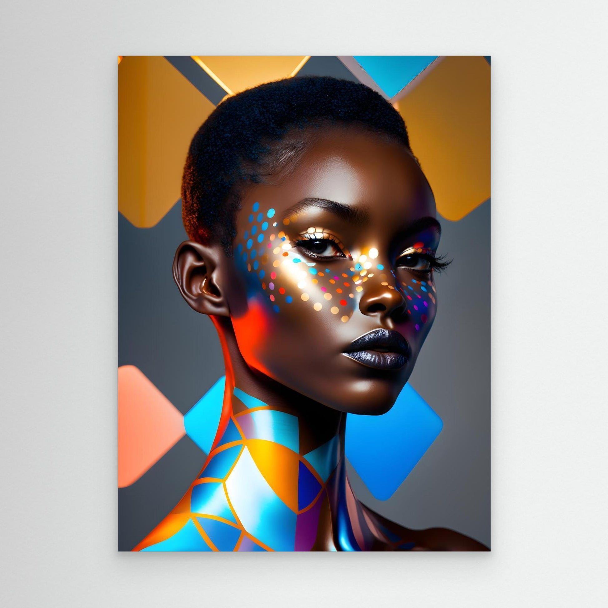Chromatic Grace | Canvas Wall Art