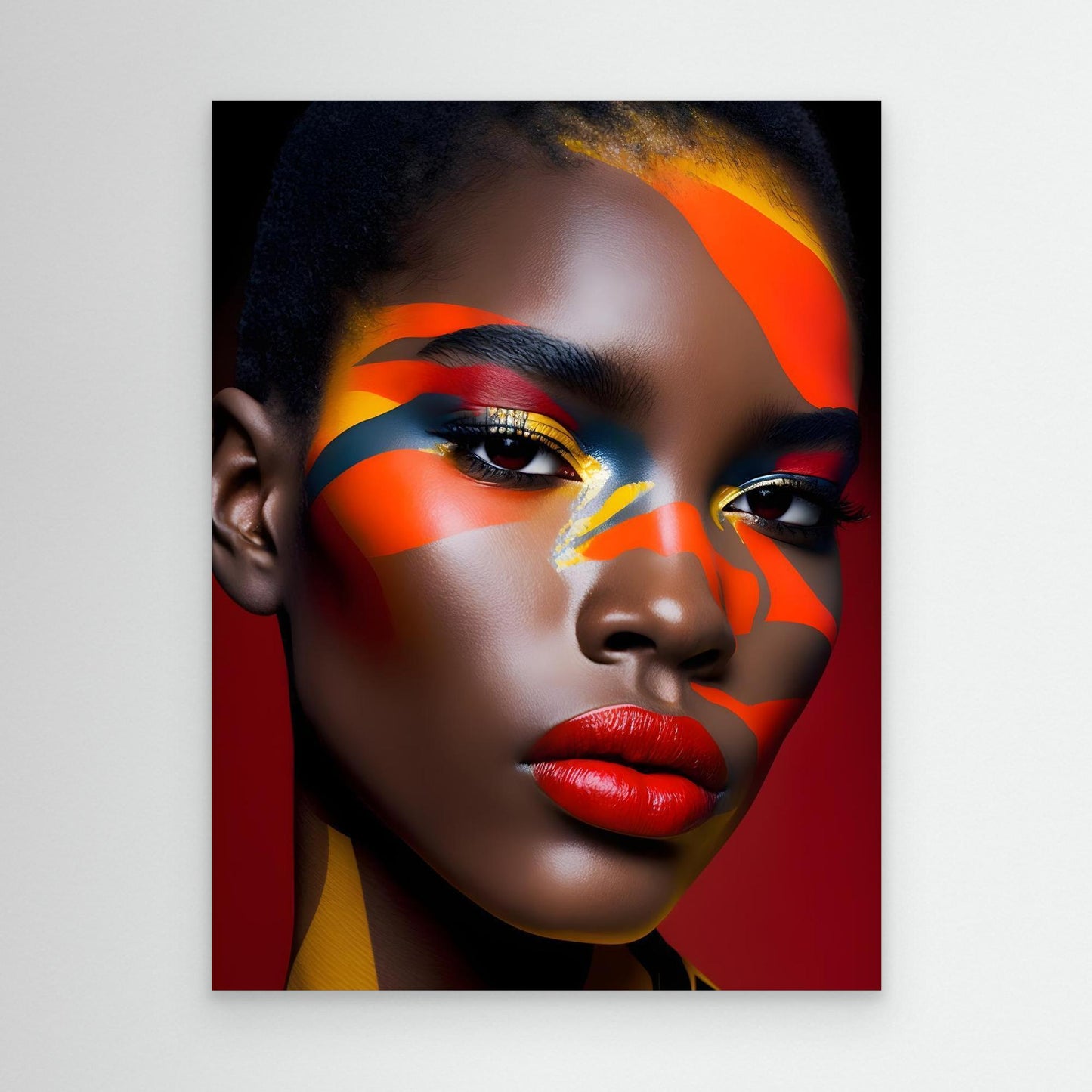 Fiery Elegance | Canvas Wall Art