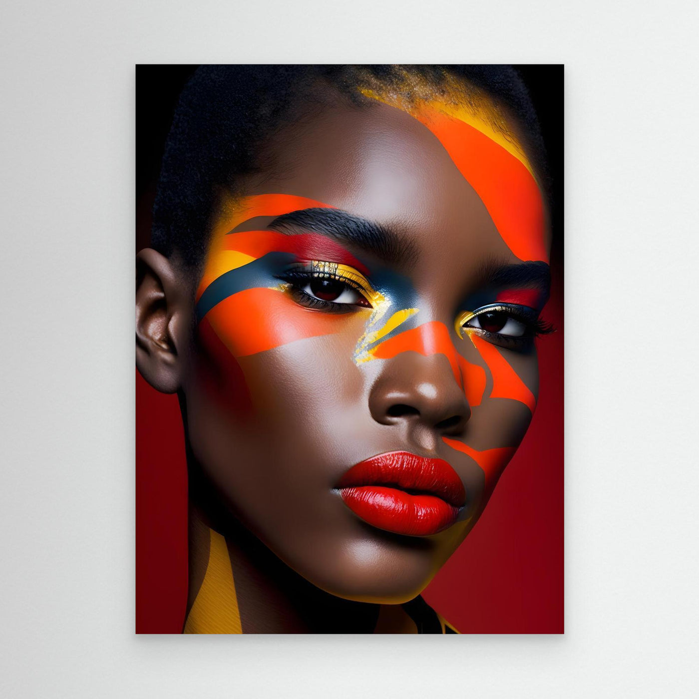 Fiery Elegance | Canvas Wall Art