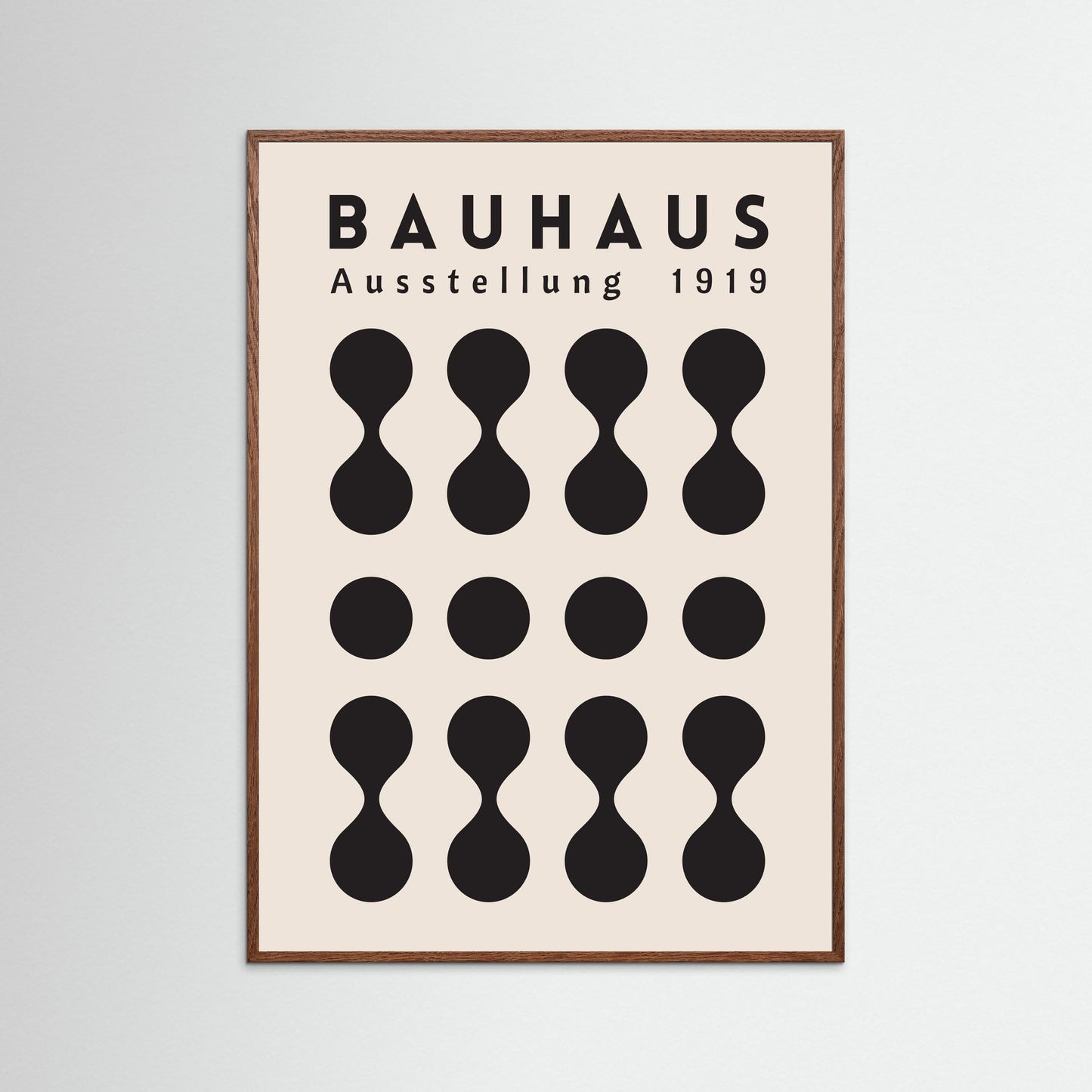 Bauhaus Abstract Black Forms