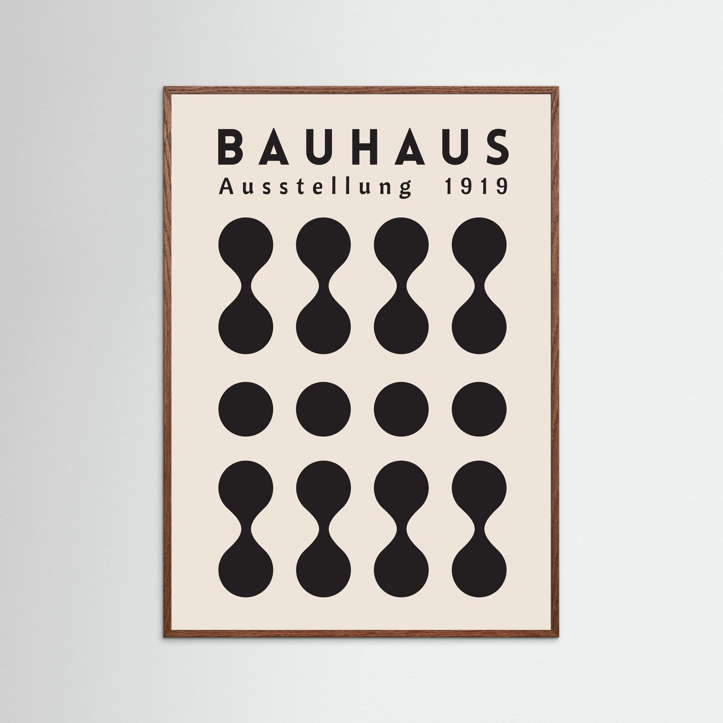 Bauhaus Abstract Black Forms