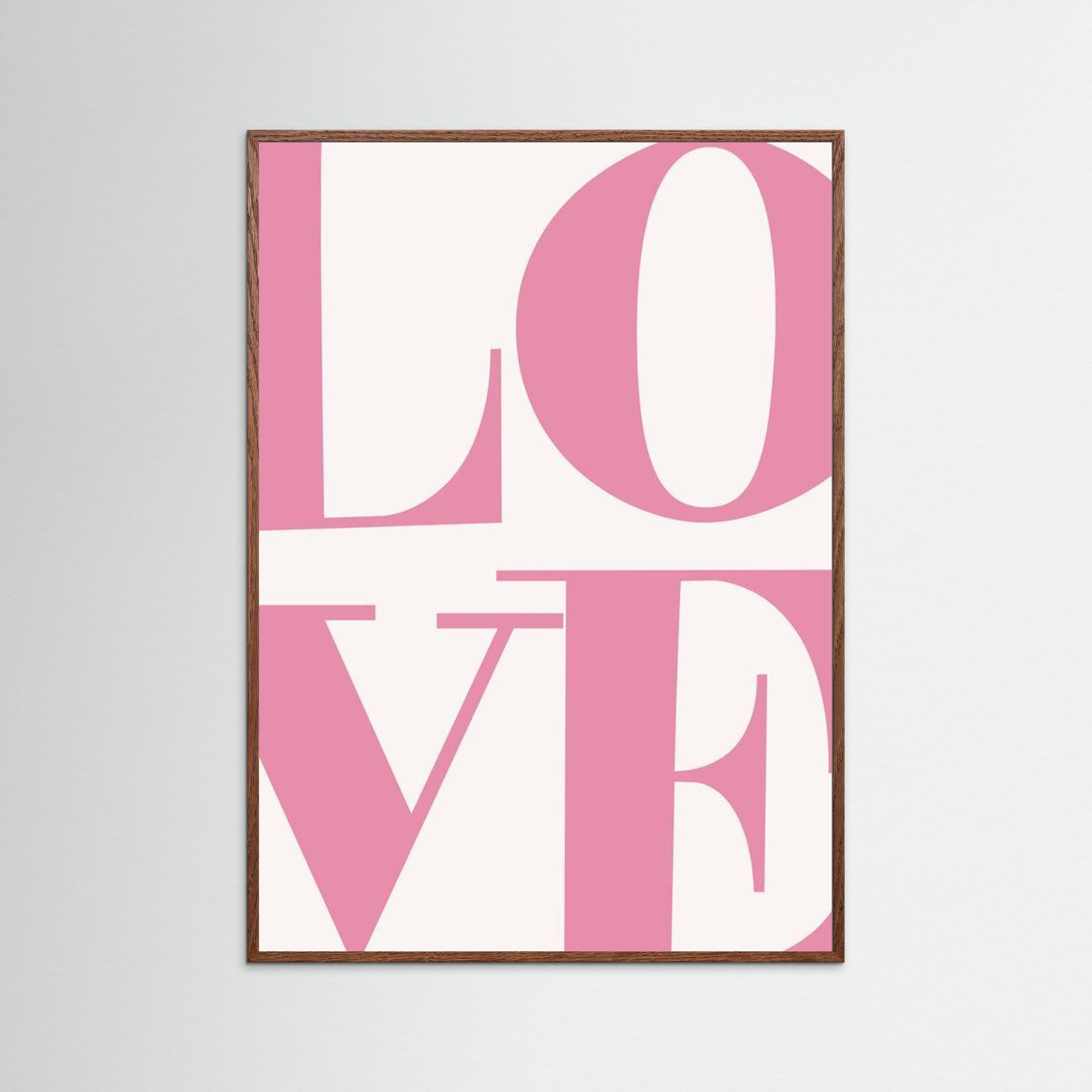 Oversized “LOVE”