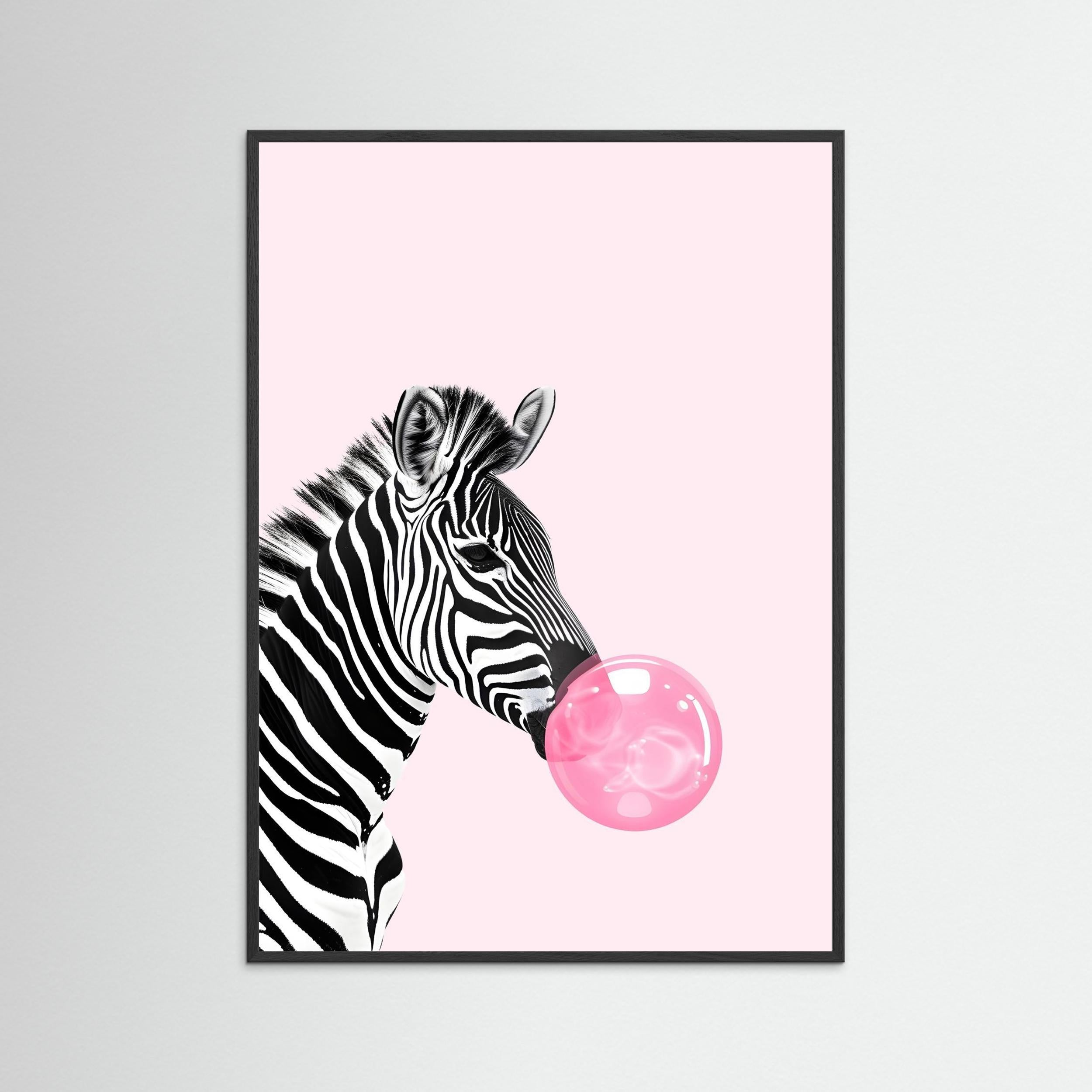 The Bubblegum Zebra