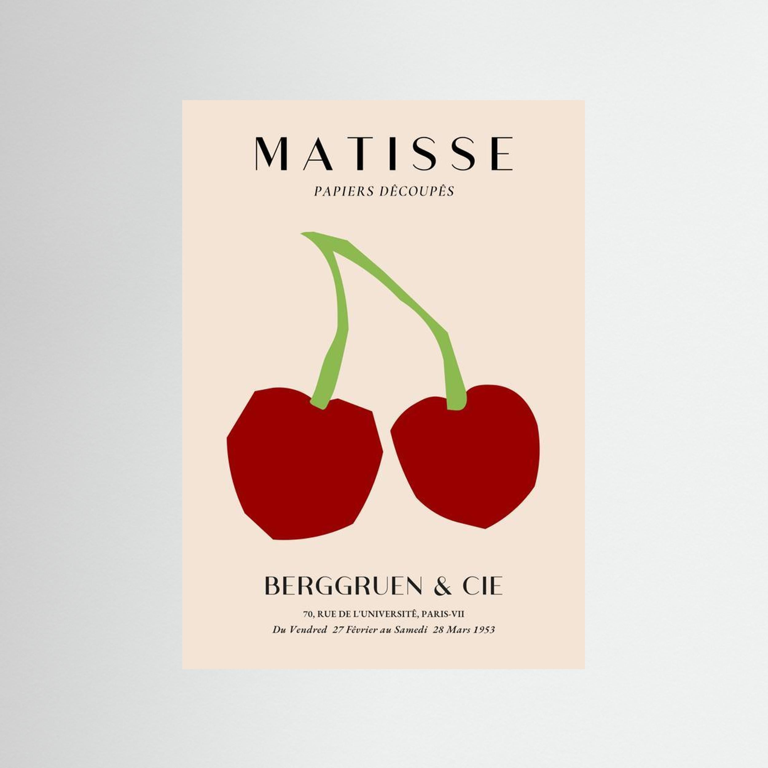 Matisse “Papiers Découpés” Cherries