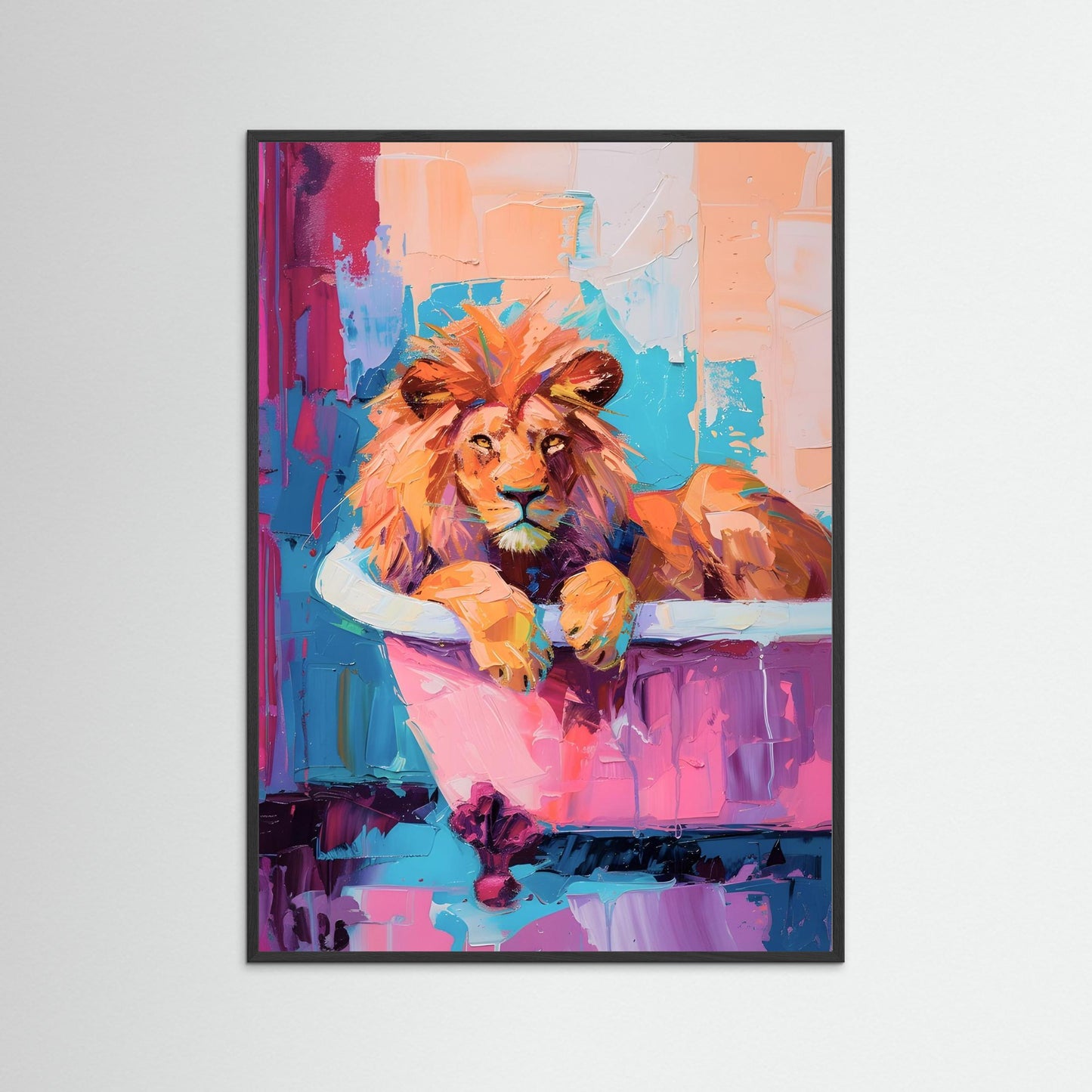 The Bathtub Lion