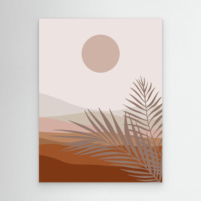 Desert Tranquility – Framed Canvas Wall Art