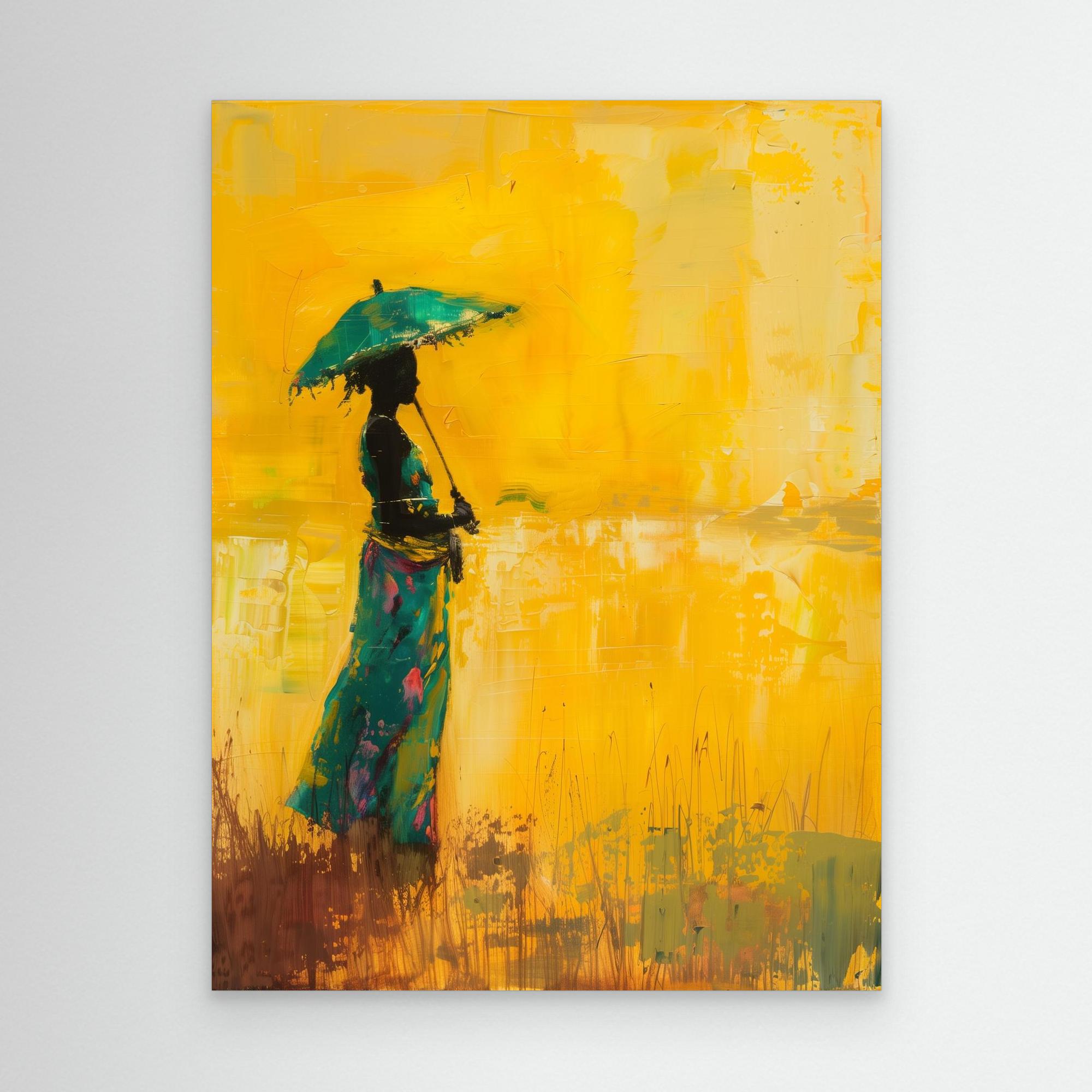 Golden Reflection – Canvas Wall Art