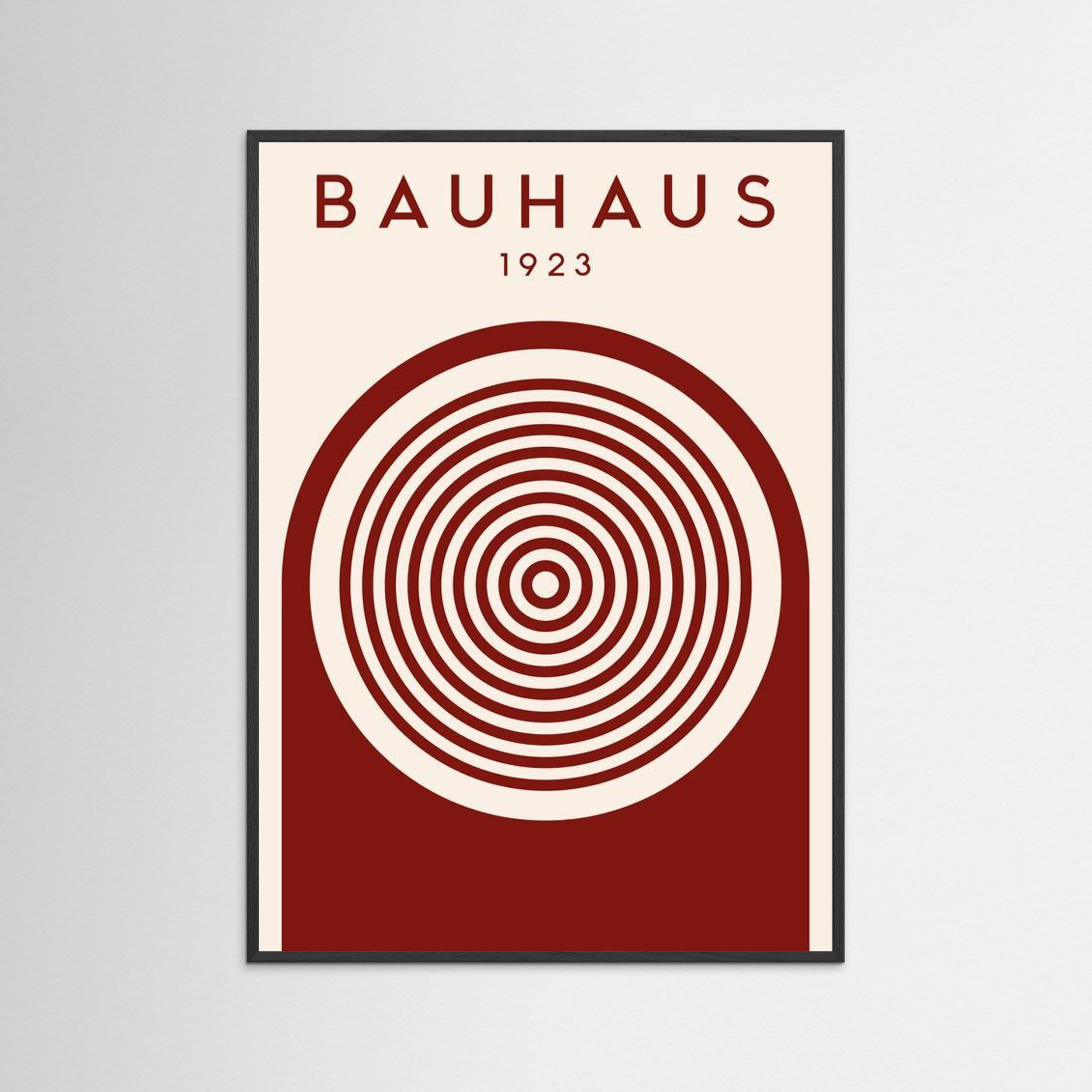 Bauhaus 1923 Concentric Circles