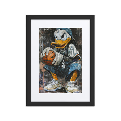 hoops king basketball digital poster art