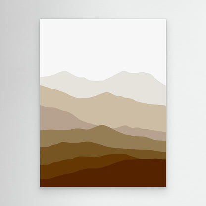 Mountain Serenade – Framed Canvas Wall Art