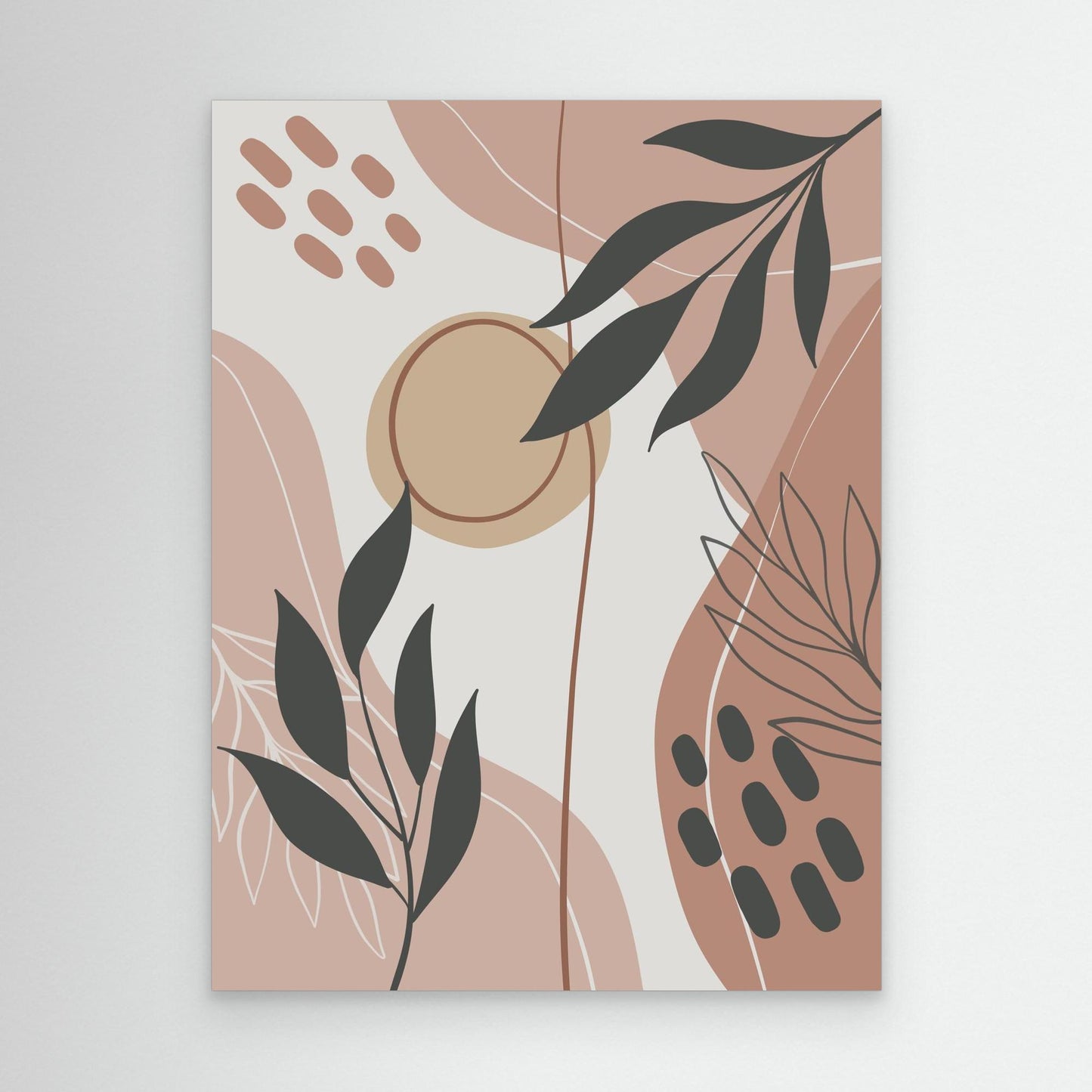 Sun-Kissed Serenity – Framed Canvas Wall Art