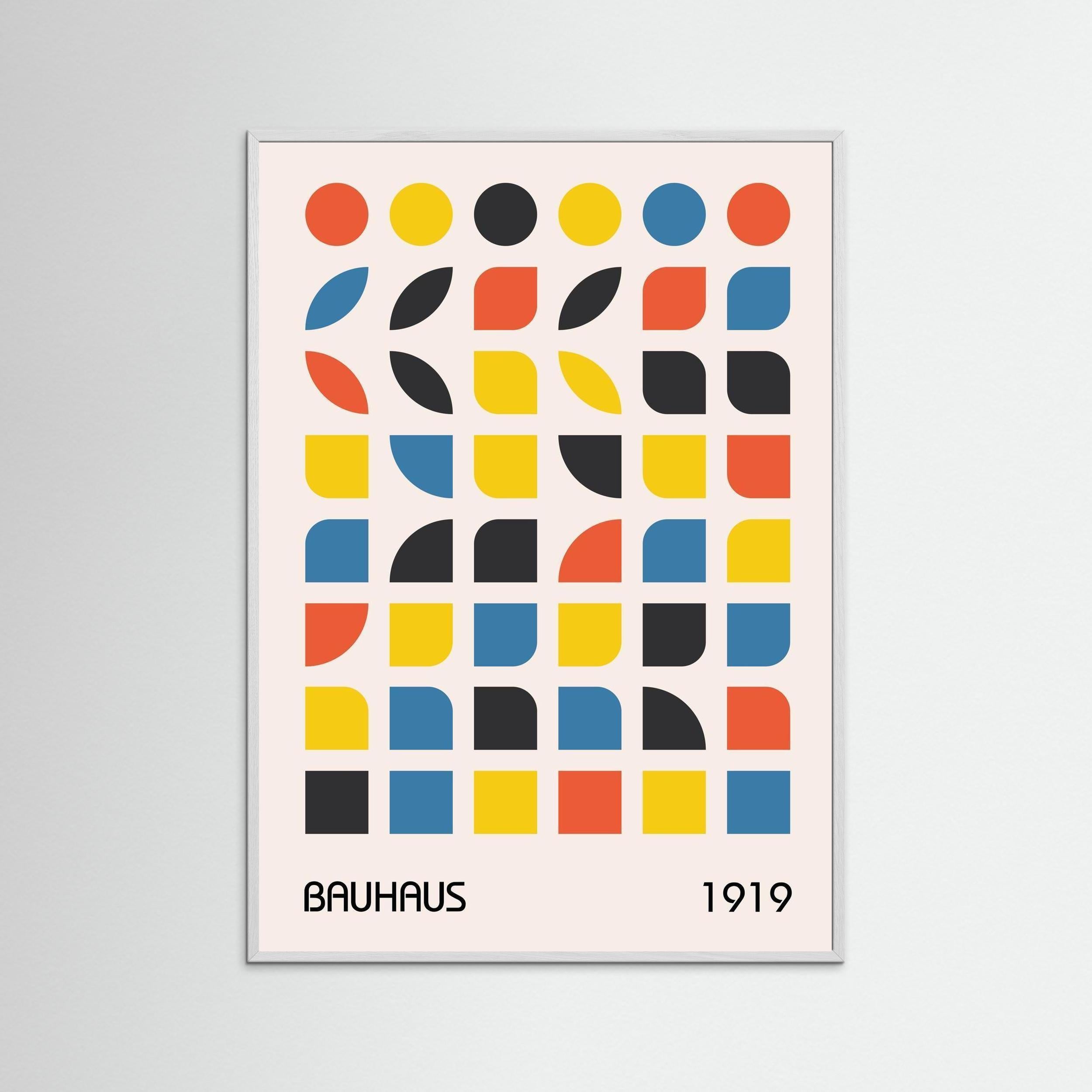 Bauhaus 1919 Color Grid