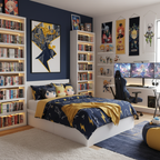 Mystical Pikachu Cityscape