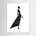 Elegance in Motion – Framed Canvas Wall Art