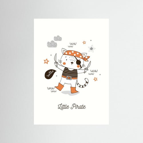 Adventurous Cat Pirate