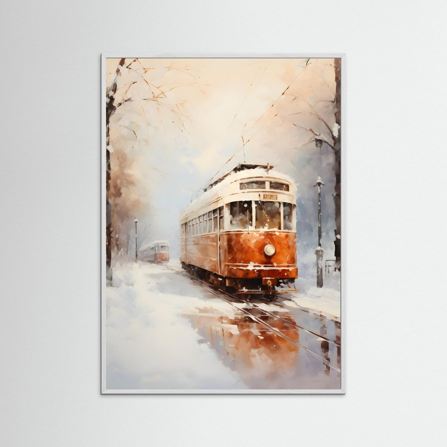 Winter Tram Journey
