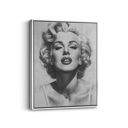 Monochrome Glamour Portrait Canvas