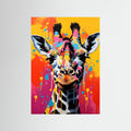 Color Burst Giraffe