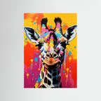Color Burst Giraffe