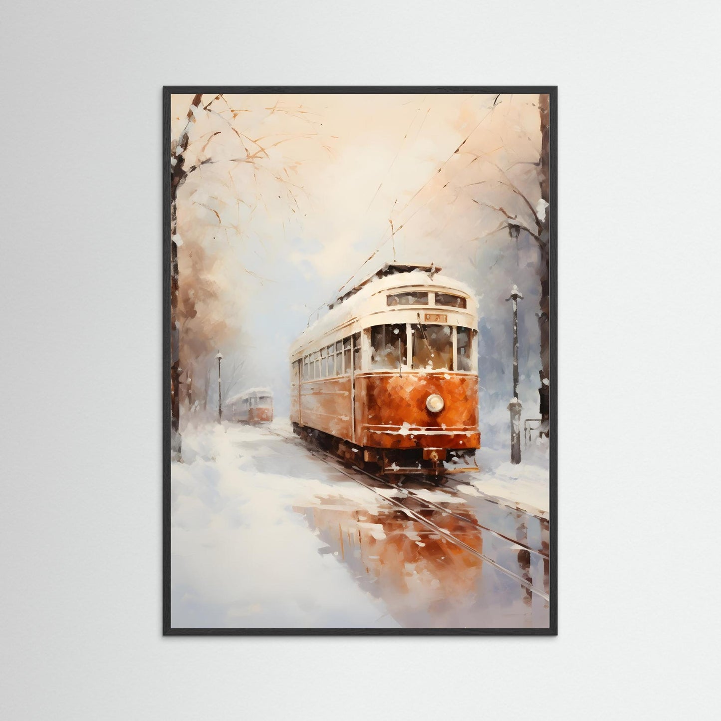 Winter Tram Journey