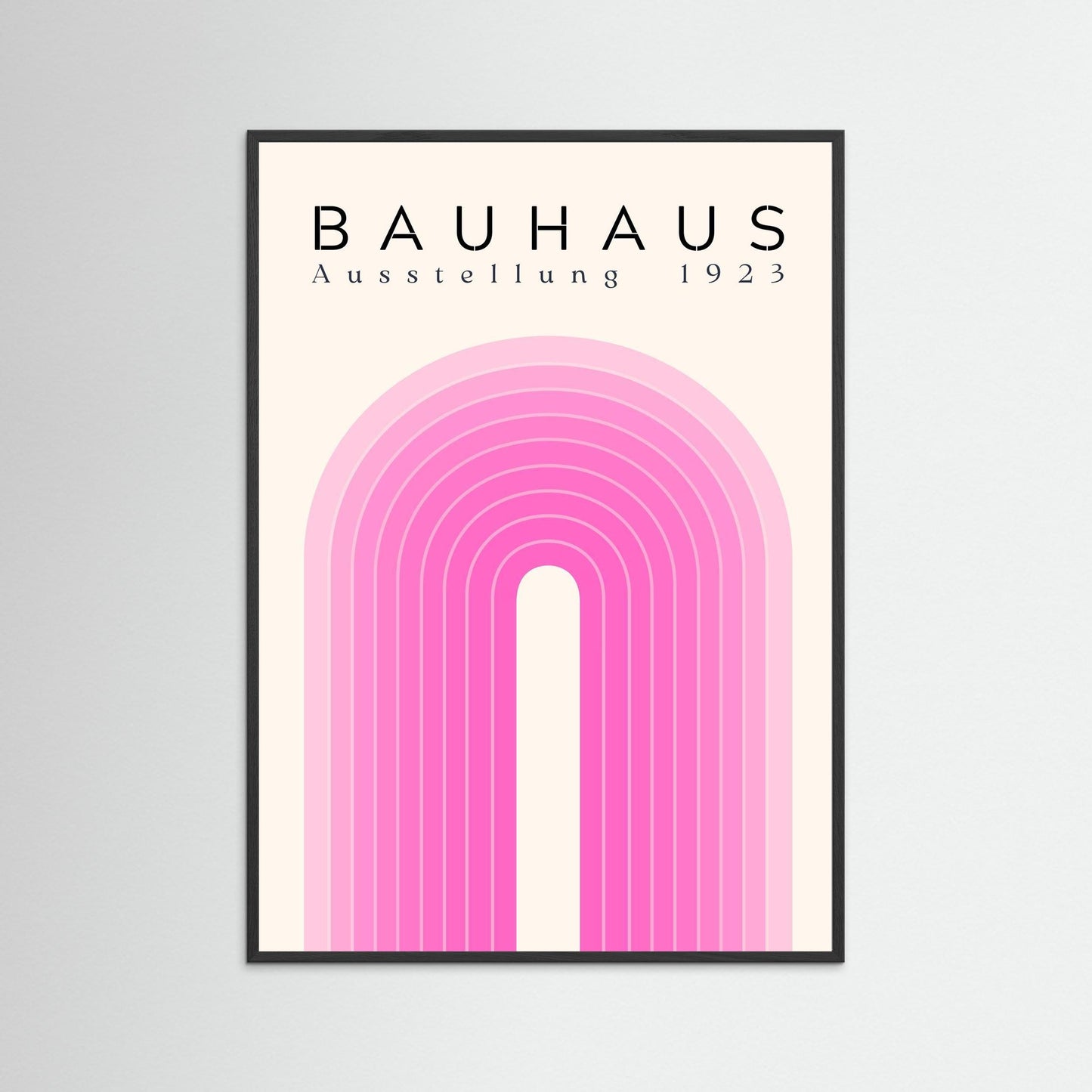 Bauhaus Pink Arch
