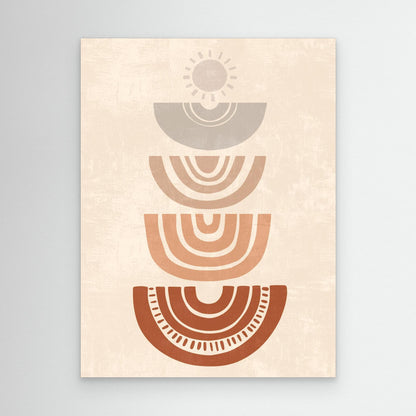 Ethereal Layers – Framed Canvas Wall Art