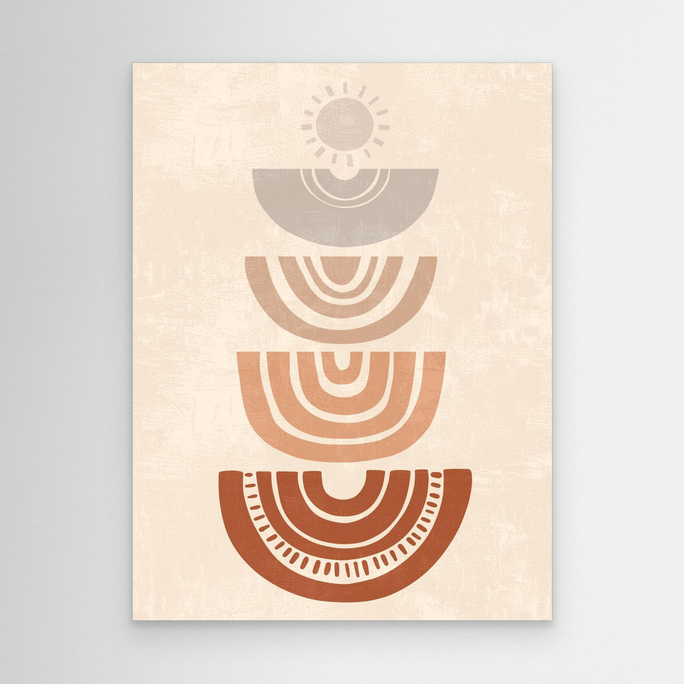 Ethereal Layers – Framed Canvas Wall Art