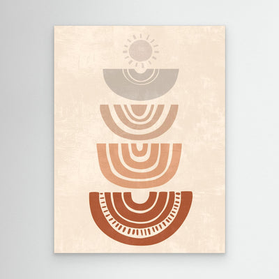 Ethereal Layers – Framed Canvas Wall Art