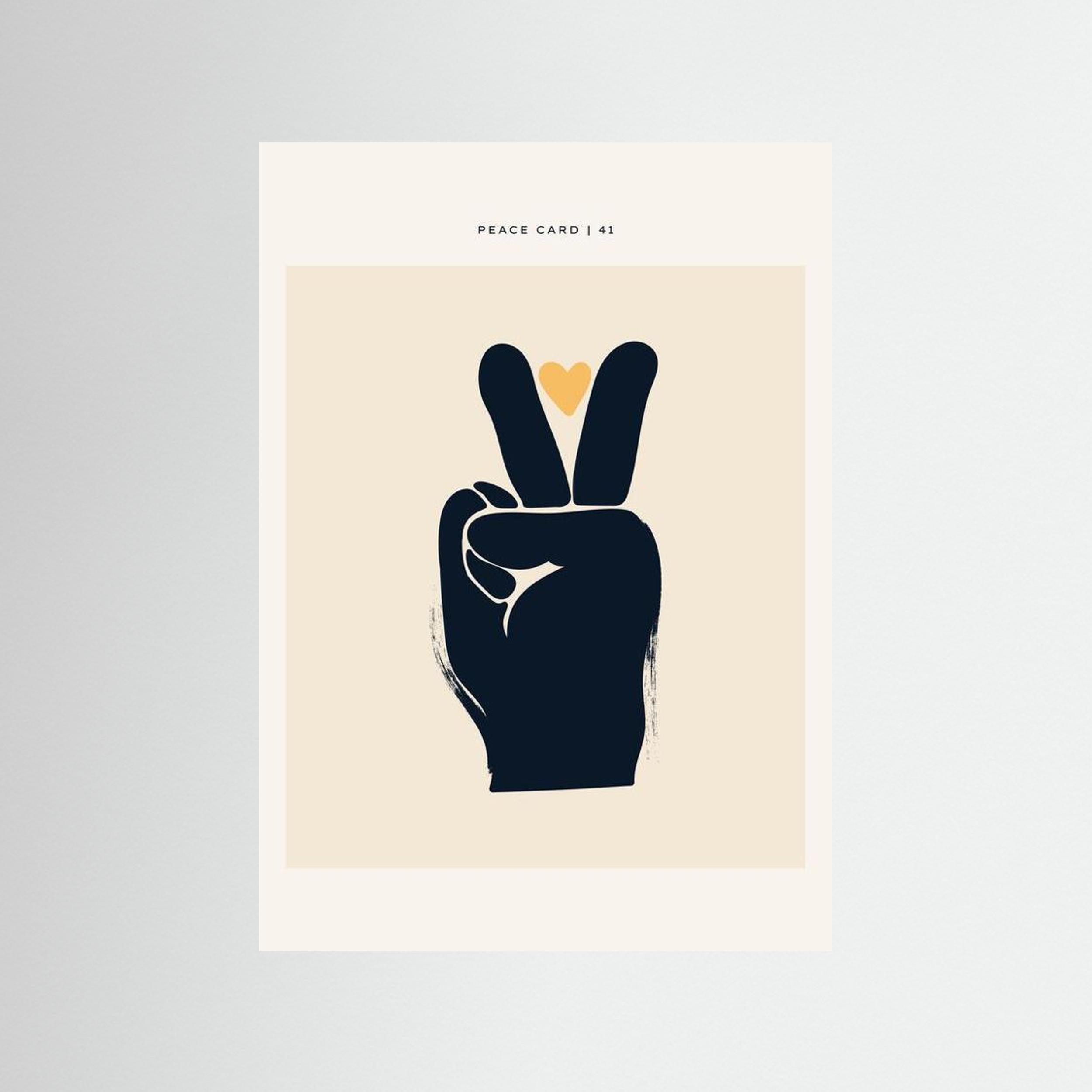 Peace Card