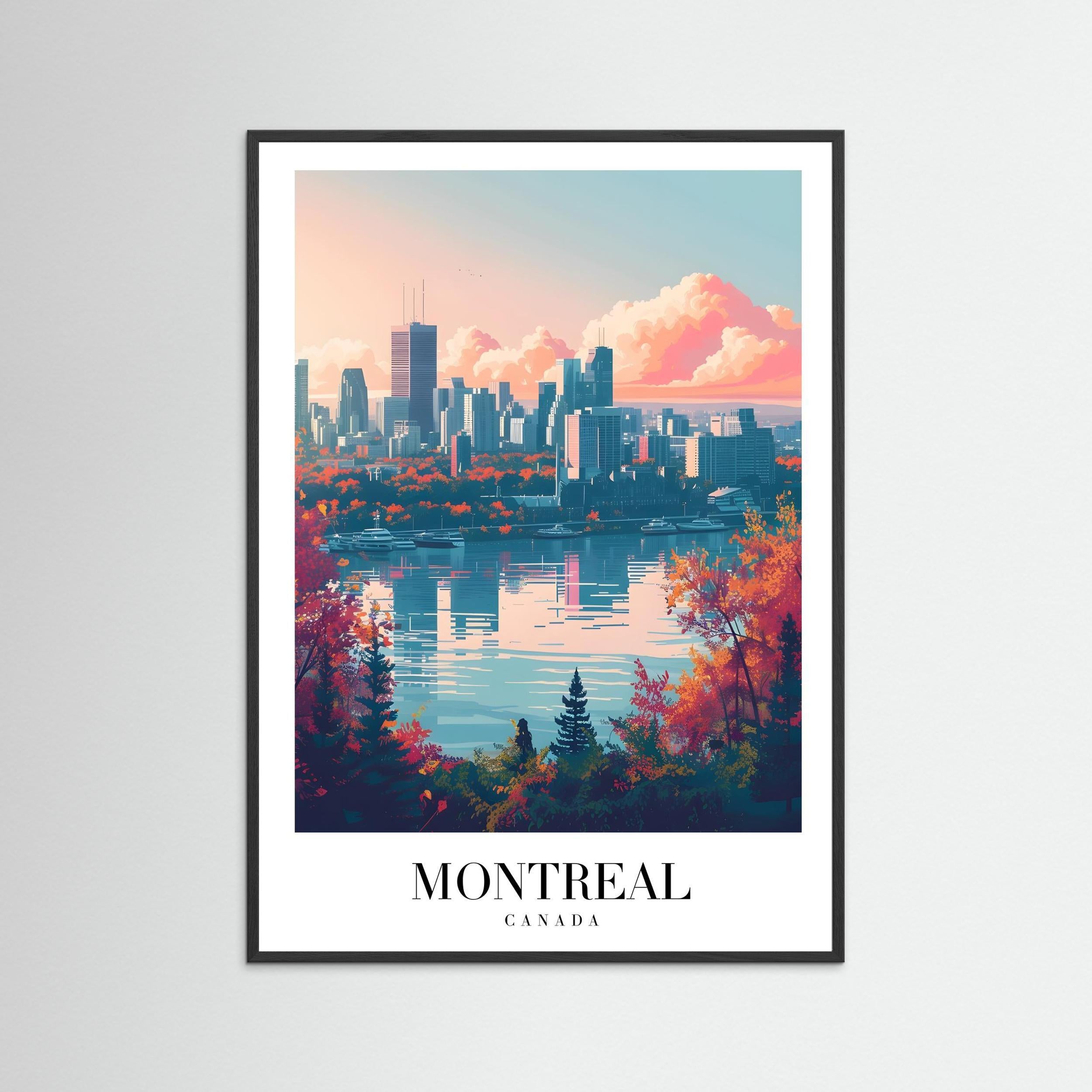 Montreal, Canada – Autumn Skyline