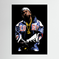 Midnight Icon | Black Hip-Hop Portrait Print