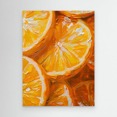 Citrus Burst – Canvas Framed Wall Art Decor