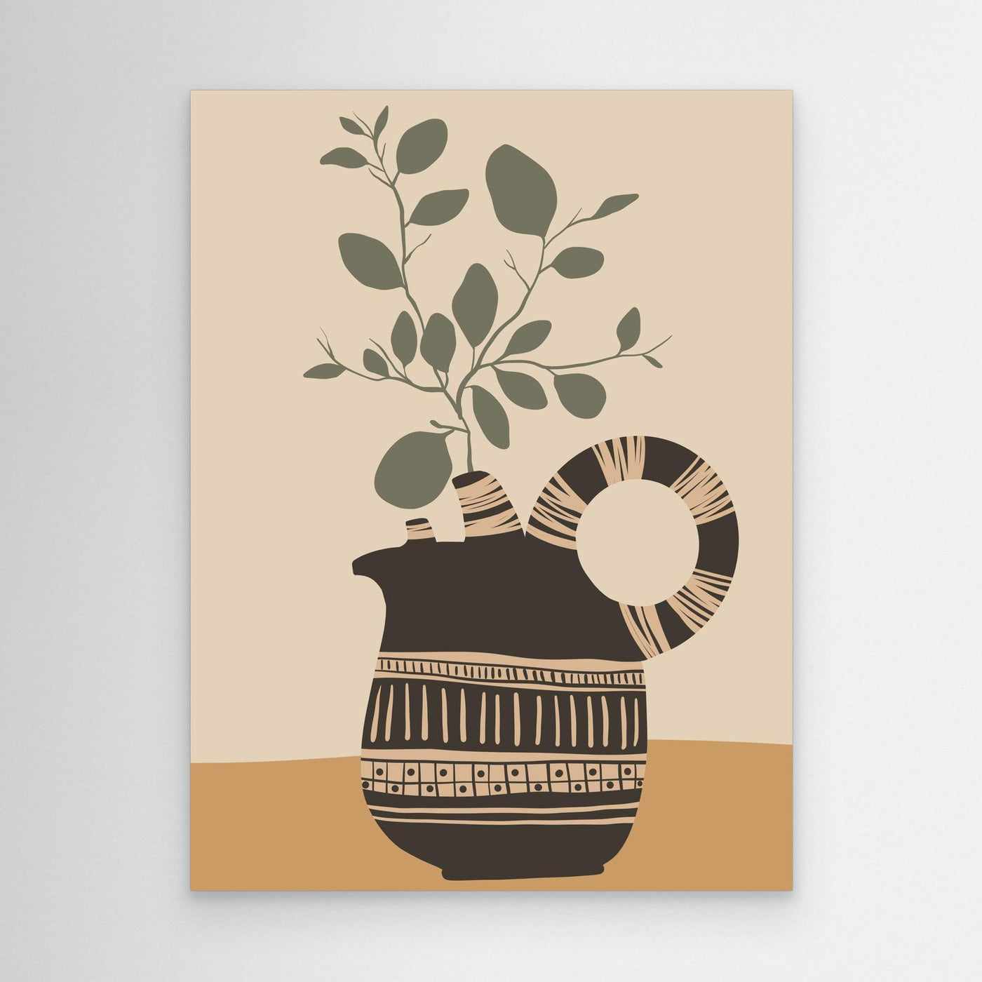 Modern Eucalyptus – Digital Canvas Art Prints