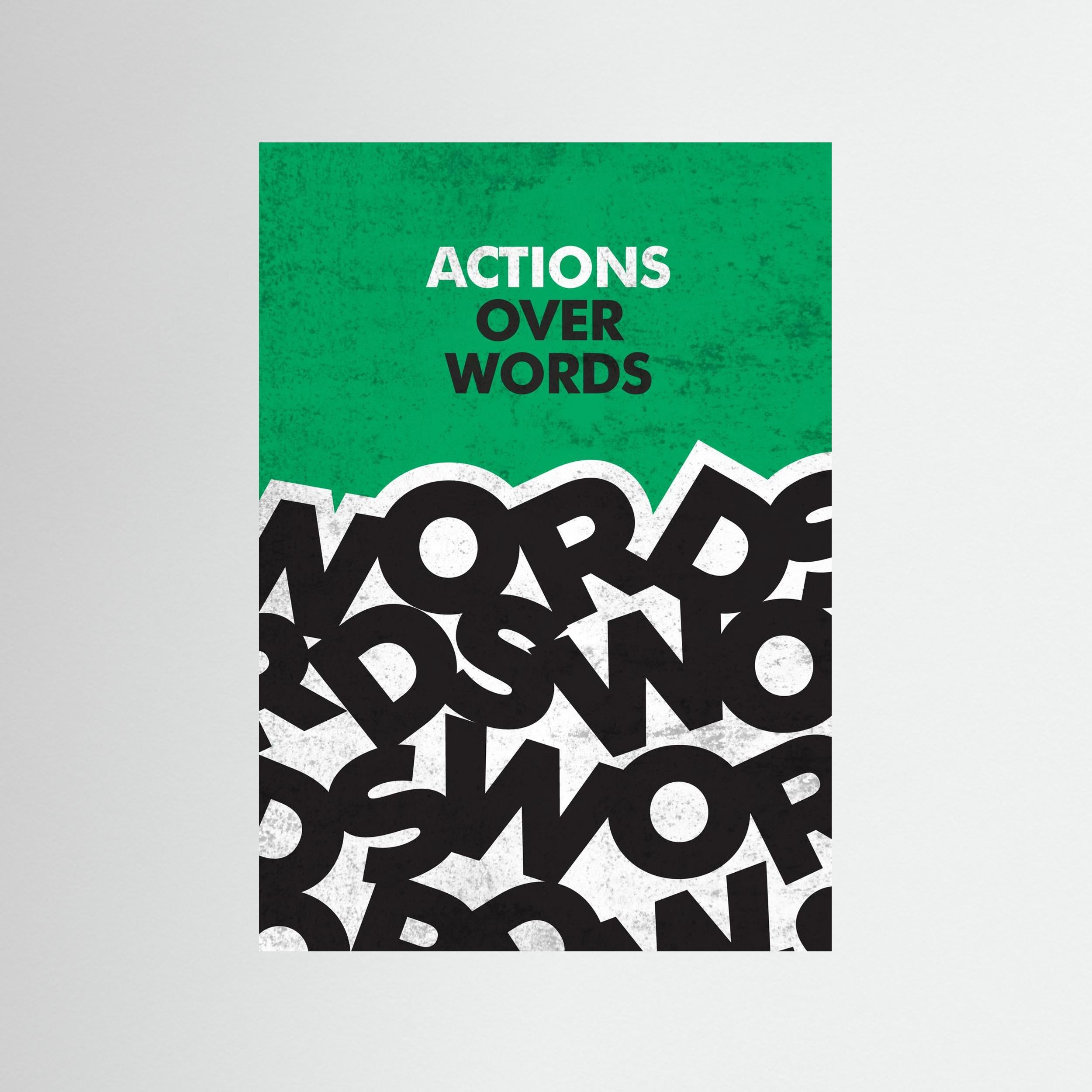 Actions Over Words Quotes