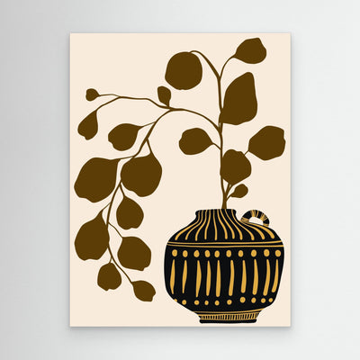 Vibrant Vase – Framed Canvas Wall Art