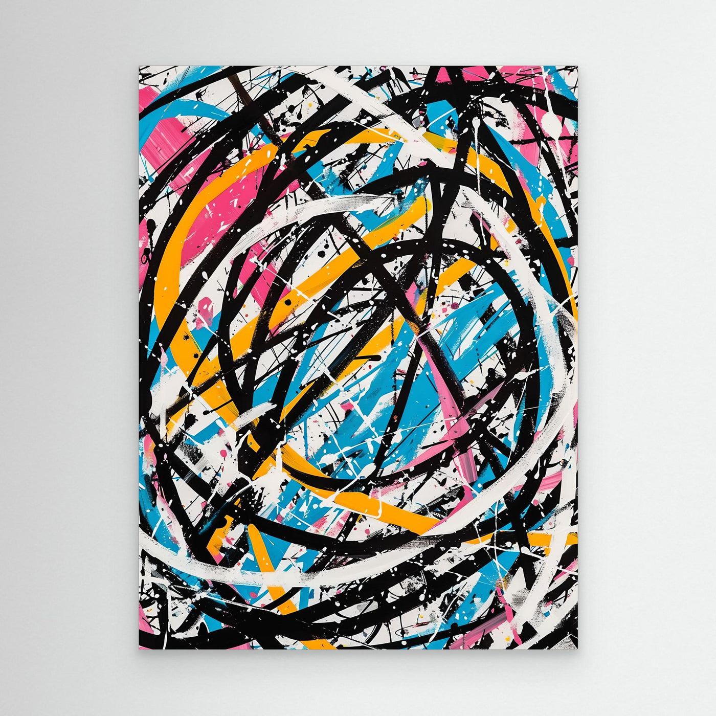 Chaotic Color – Digital Canvas Art Gallery