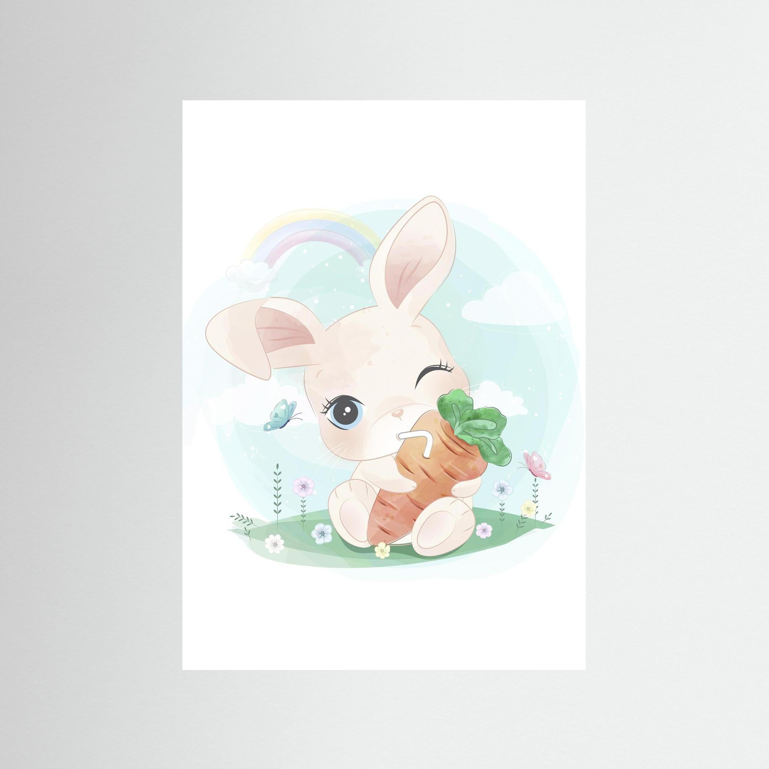 Bunny & Carrot Charm