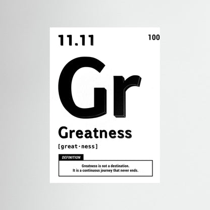 Journey to Greatness