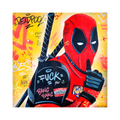 Comic Renegade | Red Pop Art Square Print