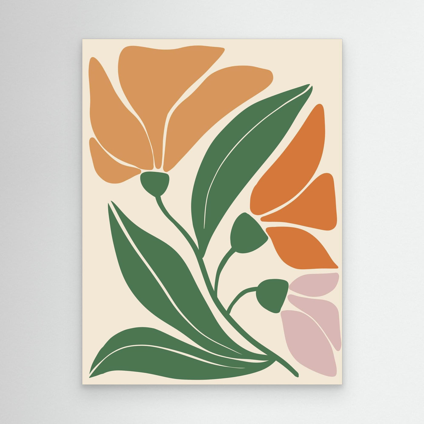 Vibrant Tropics – Framed Canvas Wall Art