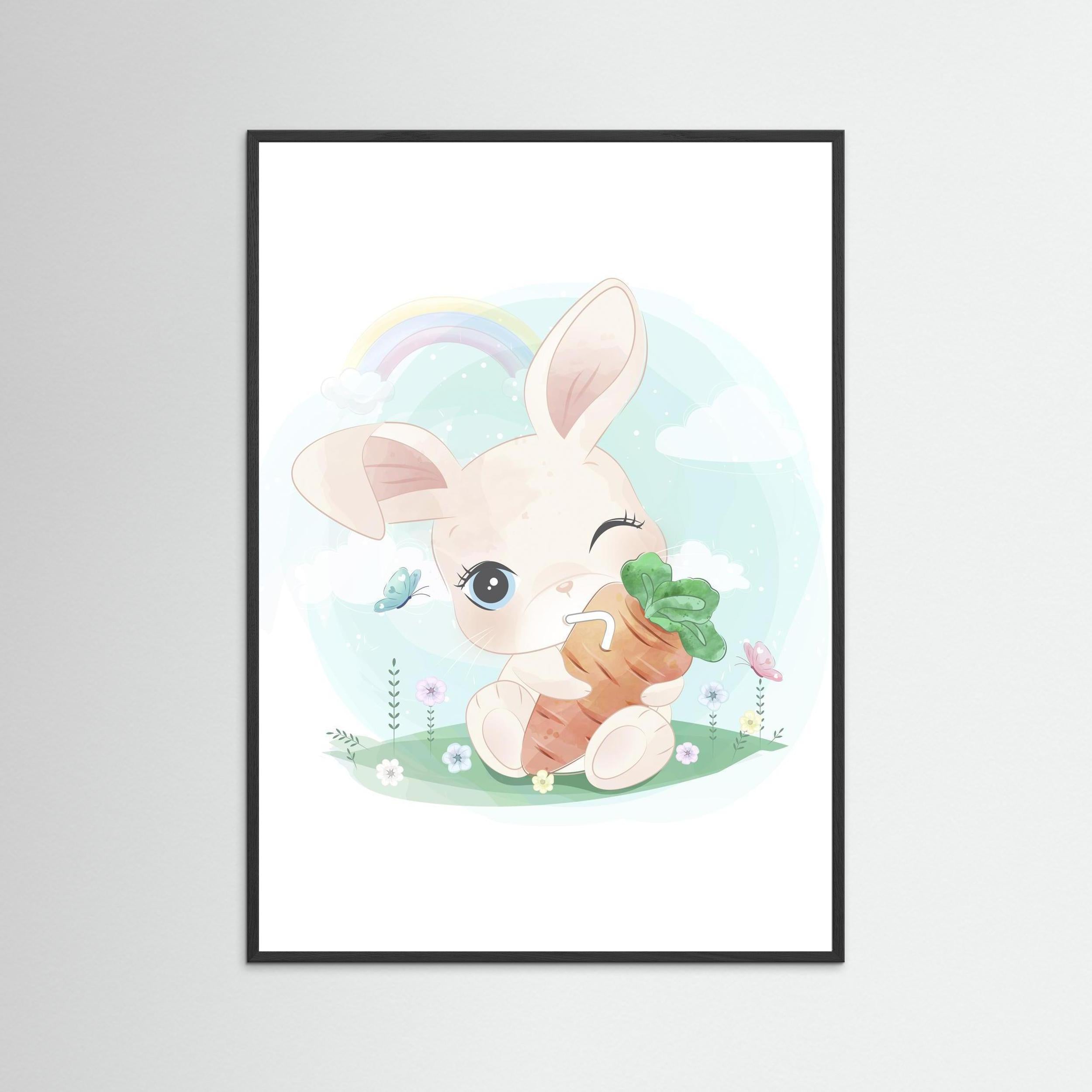 Bunny & Carrot Charm