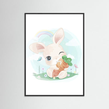 Bunny & Carrot Charm