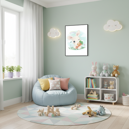 Bunny & Carrot Charm