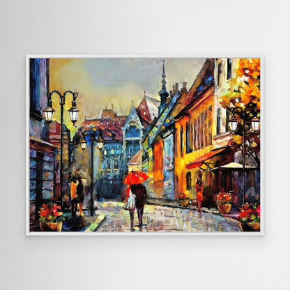 Enigmatic European Alley